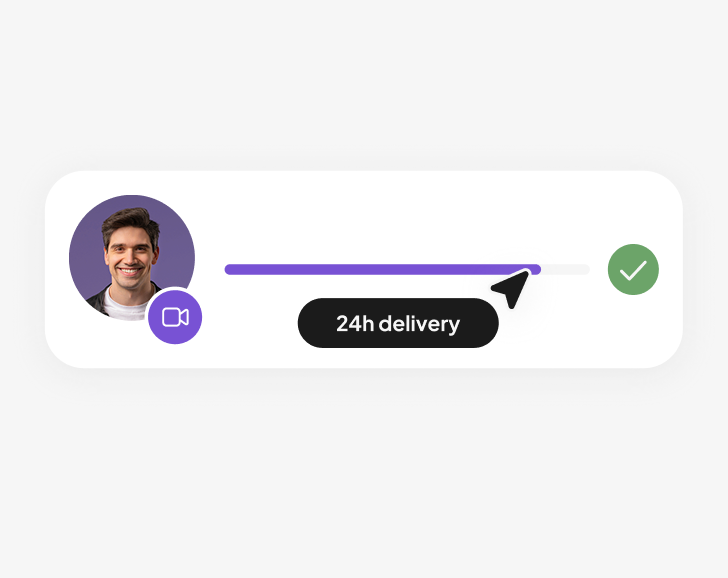 Fast delivery illustration